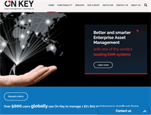 Tablet Screenshot of on-key.com